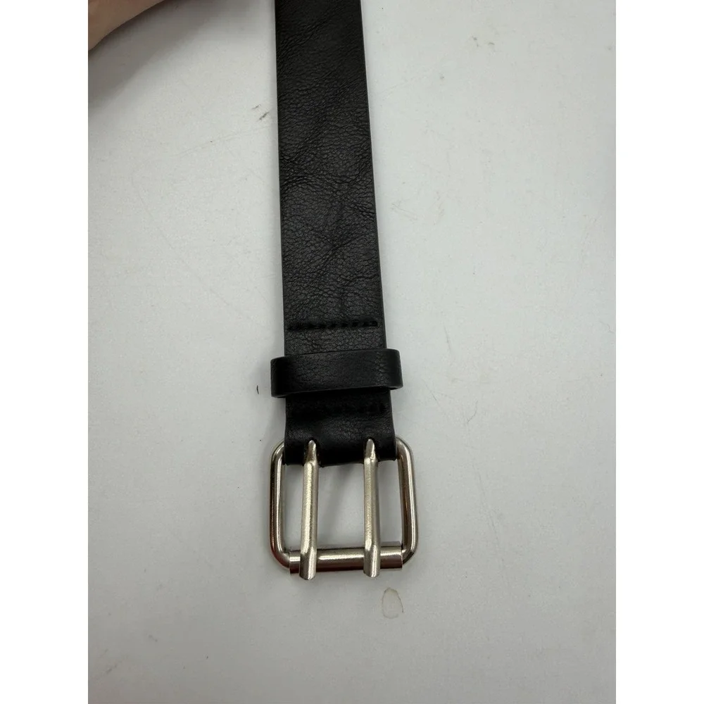 NEW Target Art Class Kids Black Belt with Silver Buckle & Grommets Size XL